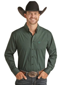 Men's Panhandle Button Down Shirt #PSMSOSRZ2D
