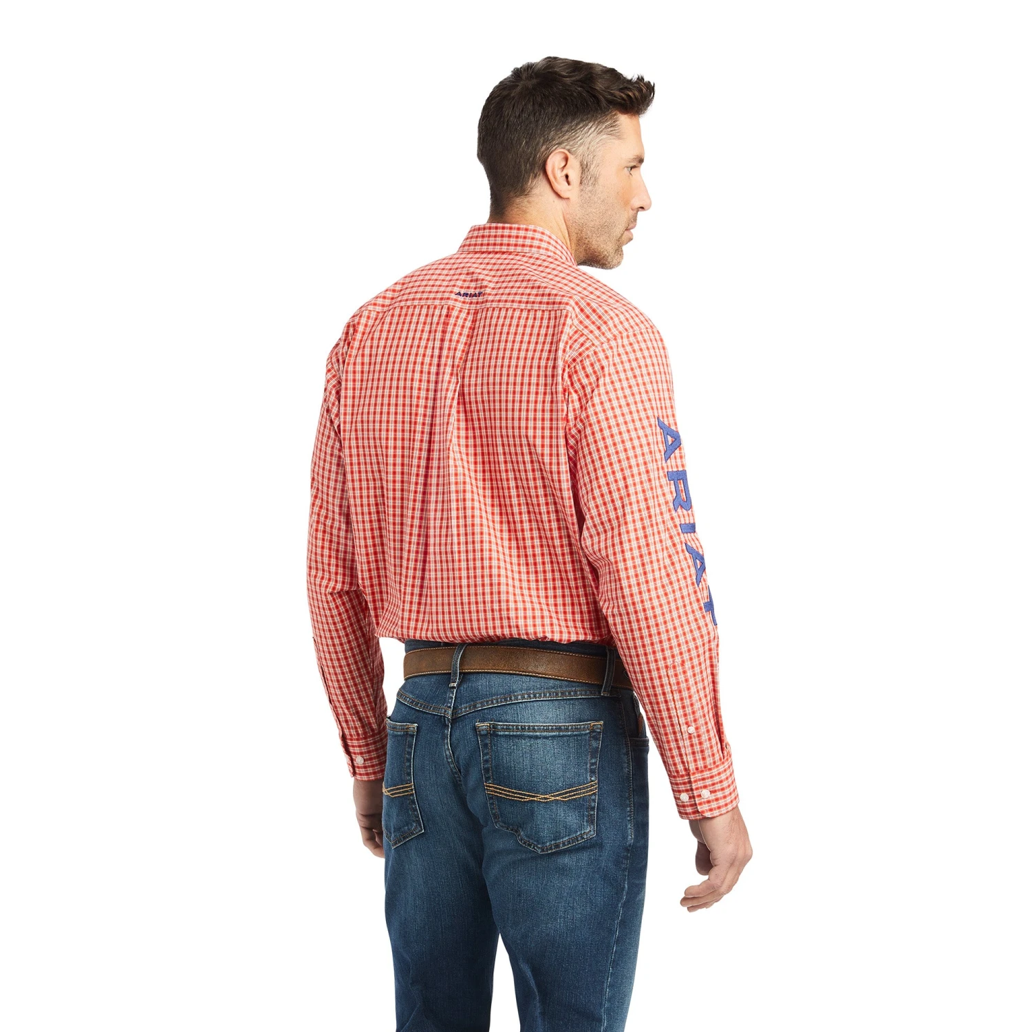 Men's Ariat Pro Series Team Malcolm Classic Fit Button Down Shirt #10041787X - Image 2