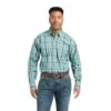 Men's Ariat Pro Series Kian Classic Fit Button Down Shirt #10042338X