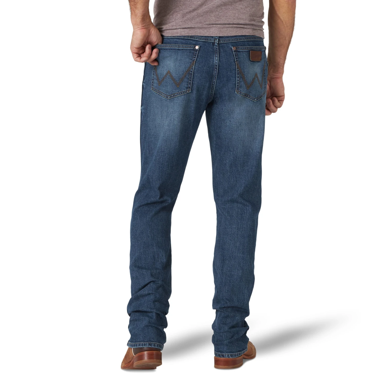 Men's Wrangler Retro Slim Straight Jean #88MWZSR - Image 4