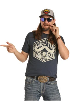 Men's Leroy Gibbons By Rock & Roll Cowboy T-Shirt #P9-3019