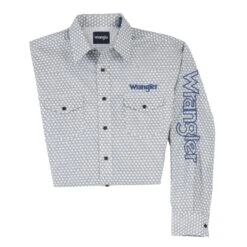 Men's Wrangler Snap Front Shirt #MP1352XX (Big And Tall)