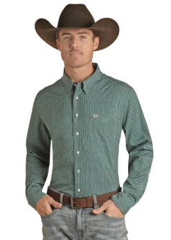 Men's Panhandle Button Down Shirt #PPMSODR0A3