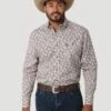 Men's Wrangler George Strait Button Down Shirt #112318979