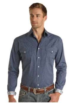 Men’s Rough Stock Snap Front Shirt #RSMSOSR19F