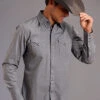 Men's Stetson Snap Front Shirt #11-001-0425-5018GY
