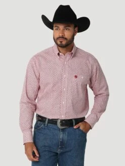 Men's Wrangler George Strait Button Down Shirt #112318998