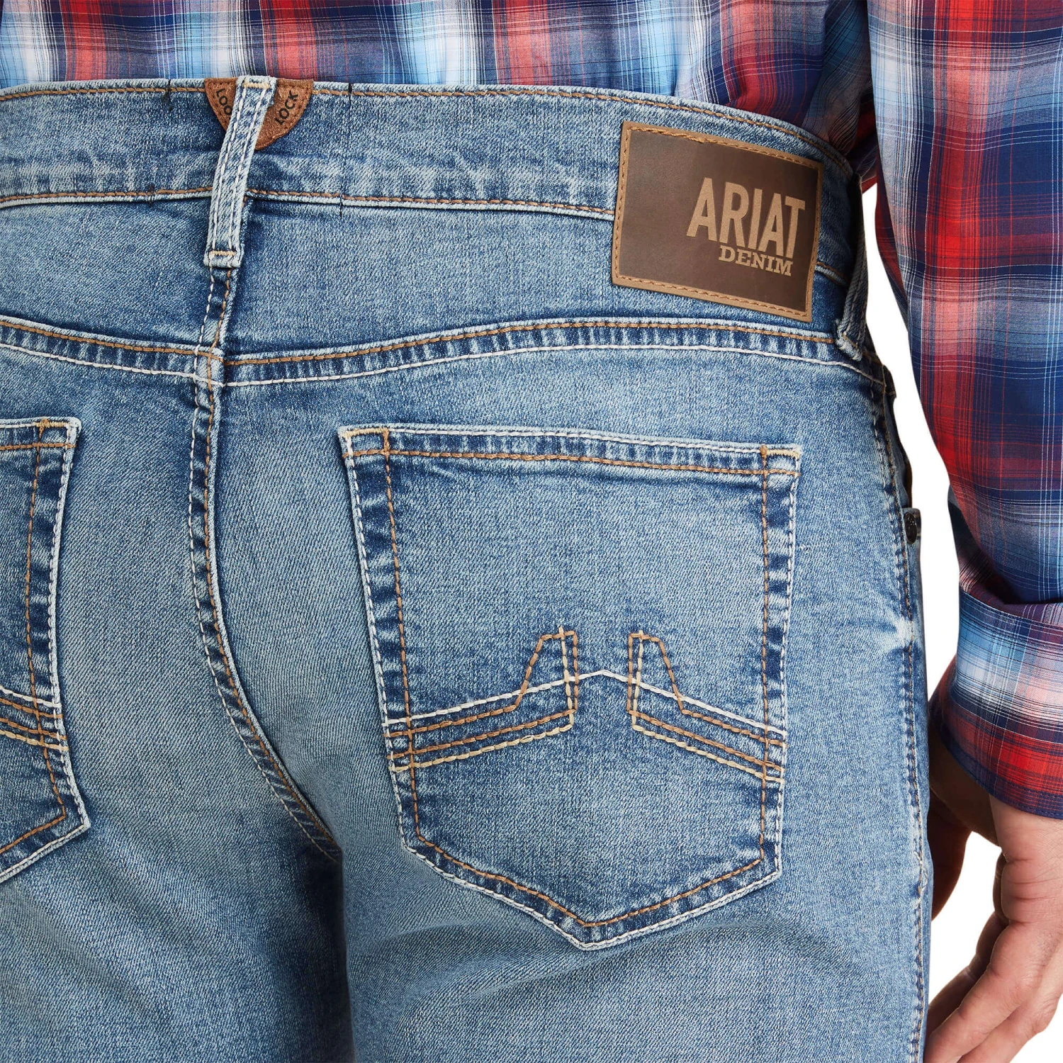 Men's Ariat M8 Modern Ramon Slim Leg Jean #10043184 - Image 6