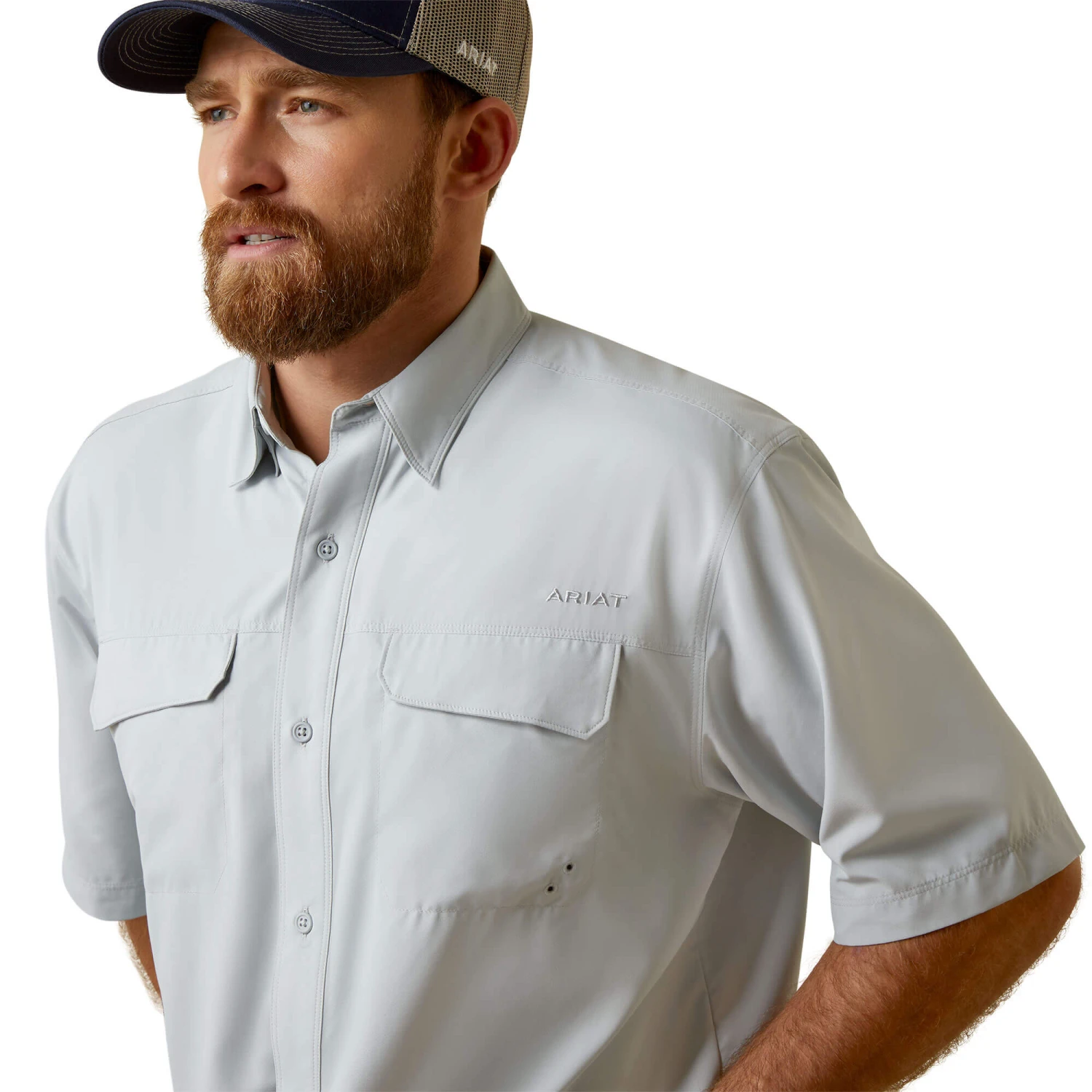 Men's Ariat VentTEK Outbound Classic Fit Button Down Shirt #10045022X - Image 5