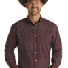 Men's Rough Stock Snap Front Shirt #RSMSODRYTE