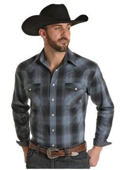 Men's Rough Stock Snap Front Shirt #RSMSOSR0EC